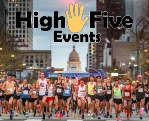 Start of the 2019 Austin Marathon, owned and produced by High Five Events. #2163 on the Inc. 5000 list.