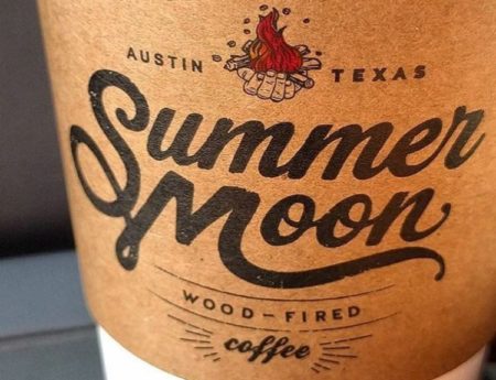 Image of Summer Moon coffee. Summer Moon made the list of our 6 favorite south Austin coffee shops.