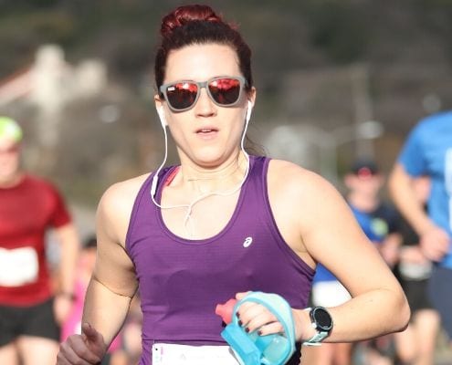 RunnerRunner cruising the streets of Austin at the 2019 Austin Marathon. Follow this free 5K training plan and you'll crush the 2020 Austin Marathon KXAN Simple Health 5K.