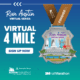 The Round the River 4-Miler digital medal that showcase the Austin skyline and the Run Austin Virtual Series logo. Learn more and sign up at https://youraustinmarathon.com/round-the-river-4-miler/