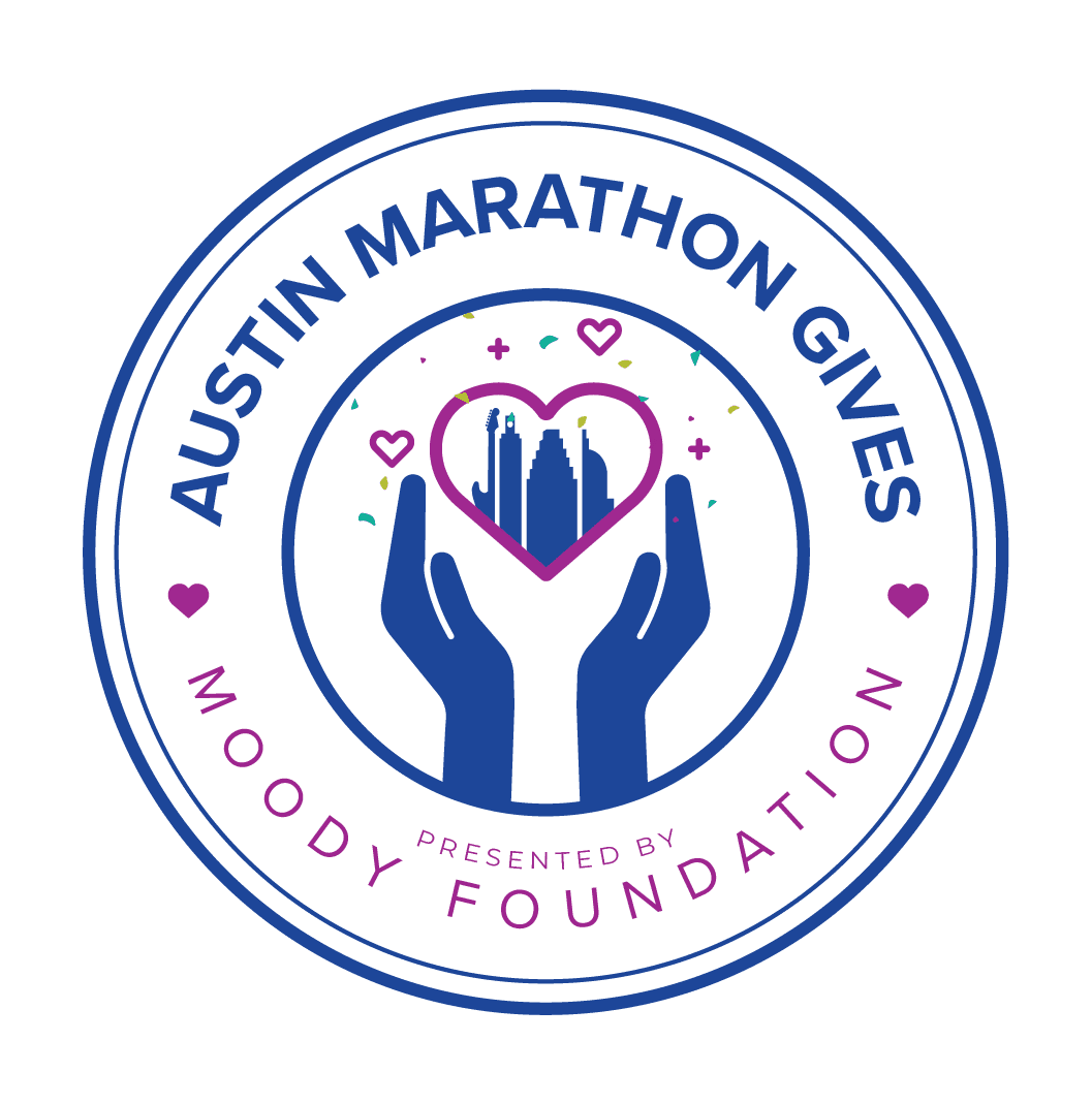 Austin Marathon Gives Presented By Moody Foundation Full Color Logo presentedbythemoodyfoundation