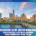 Downtown Austin skyline at sunset with skyscrapers and the river in the foreground. Text reads: "Ascension Seton Austin Marathon extends its HotelPlanner partnership for 2026. Austin Marathon Half Marathon & 5K